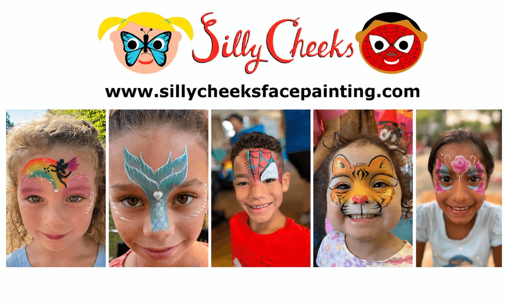 Silly Cheeks Face Painting